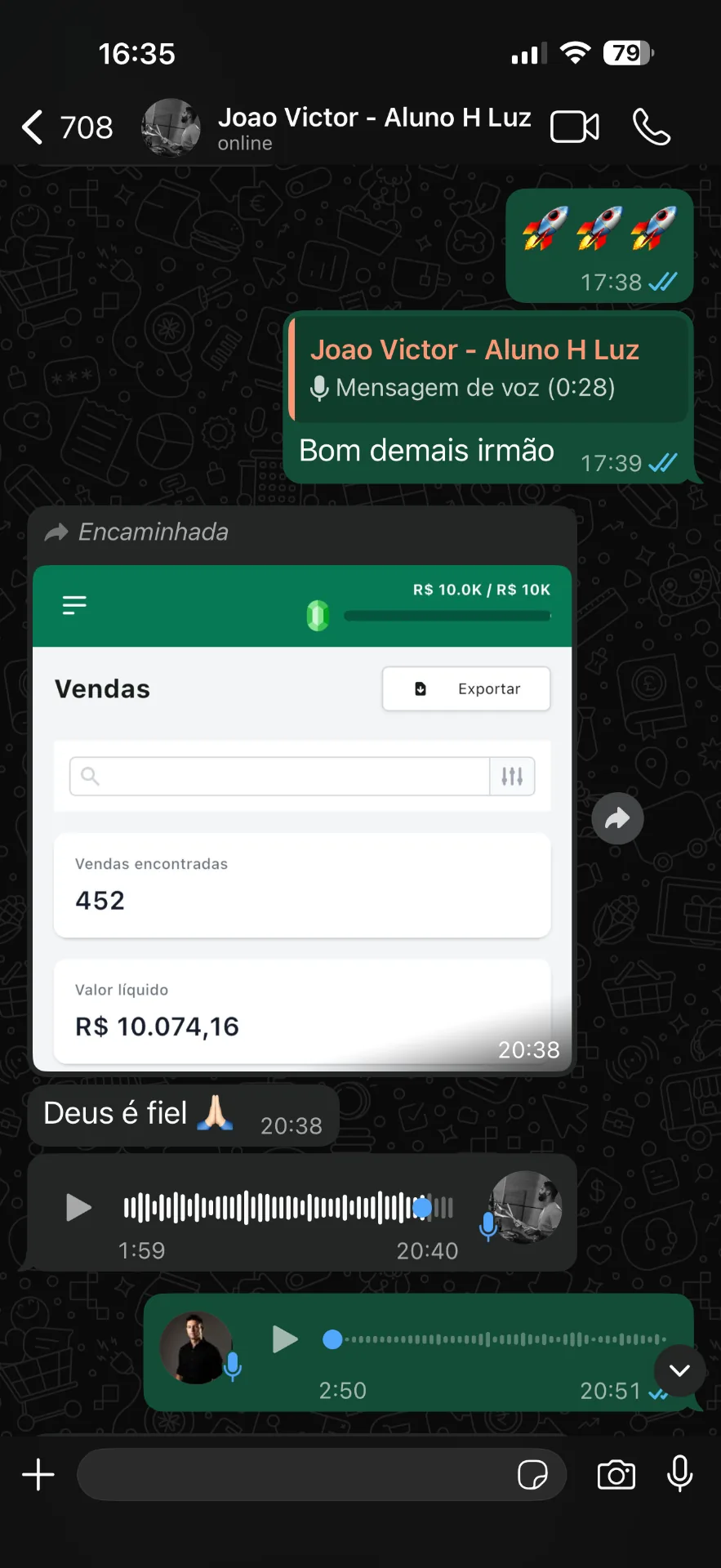 Depoimento de João Victor