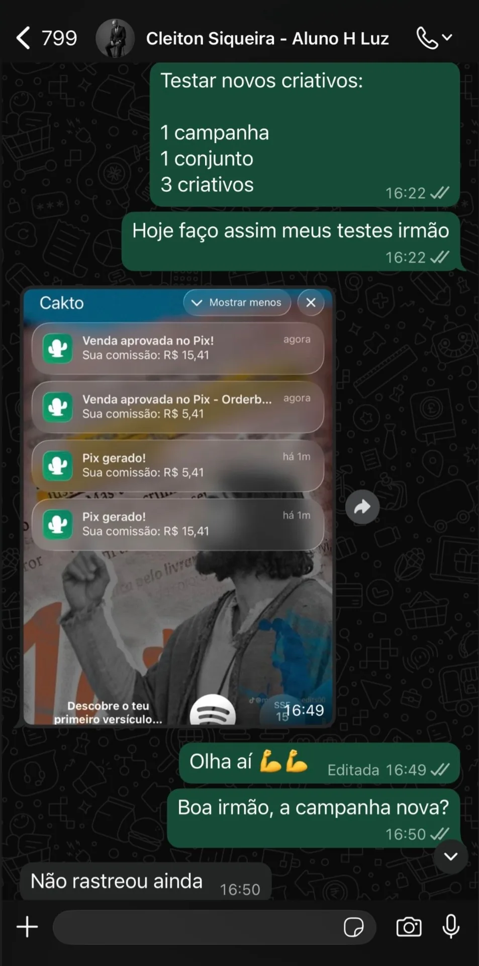 Depoimento de Cleiton Siqueira