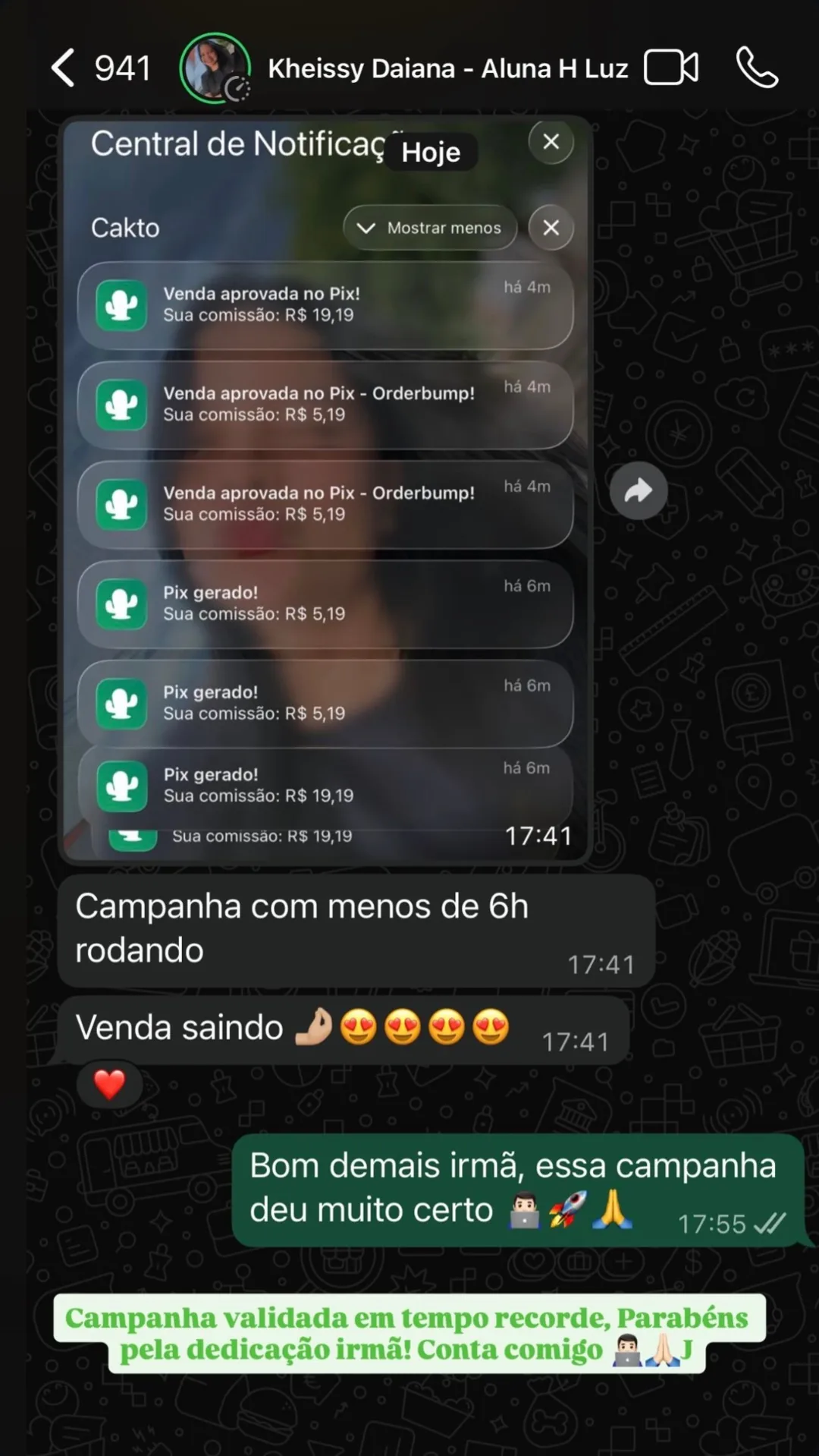 Depoimento de Kheissy Daiana