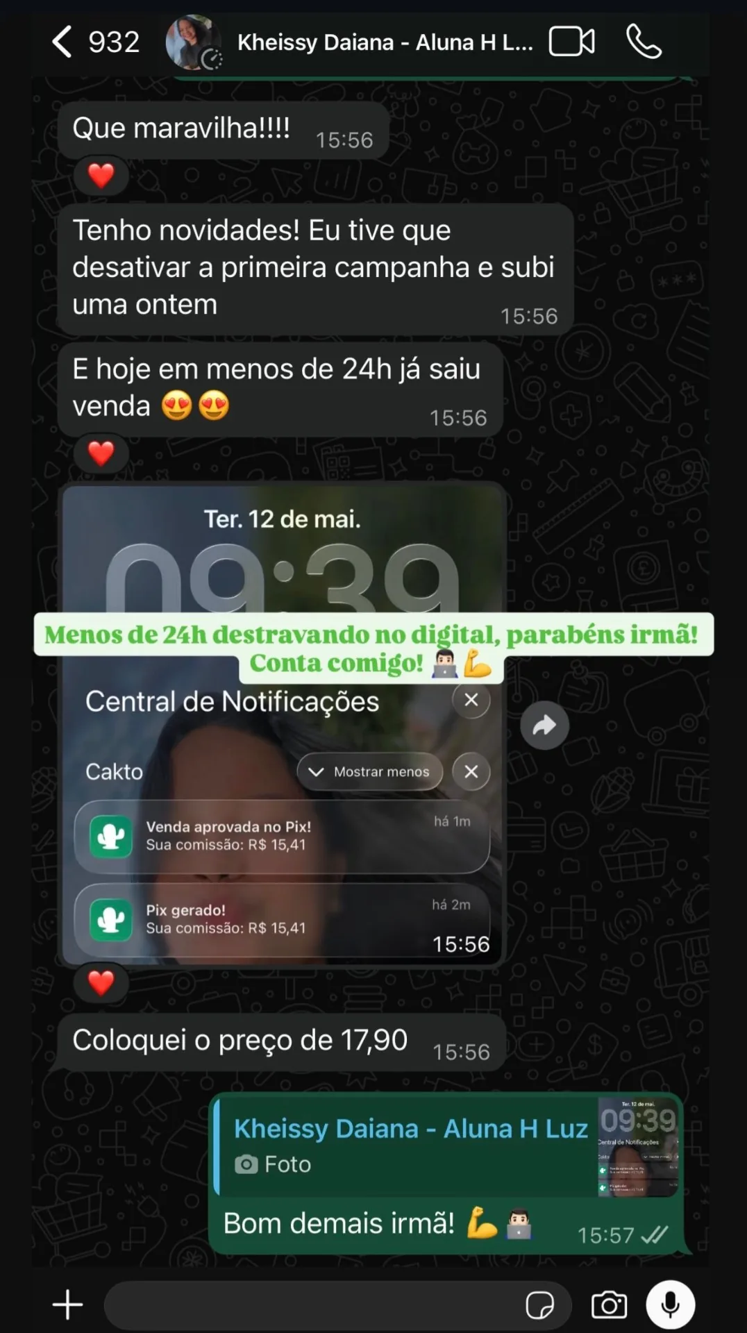 Depoimento de Kheissy Daiana